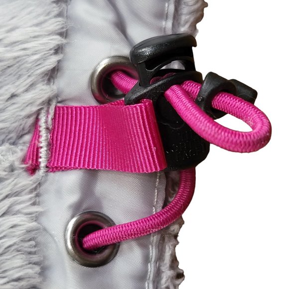The North Face Gray Pink Trim Full Zip Jacket - Women's Small - Picture 5 of 12